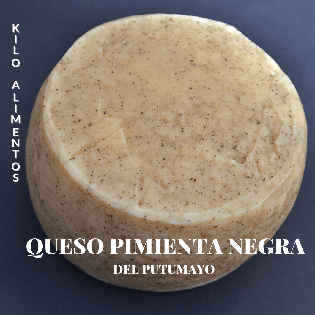 Queso con Pimienta Negra del Putumayo - Kilo Alimentos